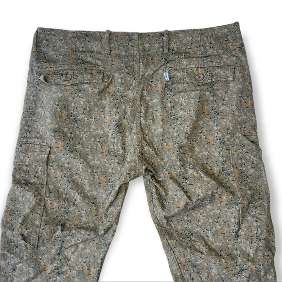 Levis Slim Straight Cargo camo jeans 38 - Picture 4 of 6